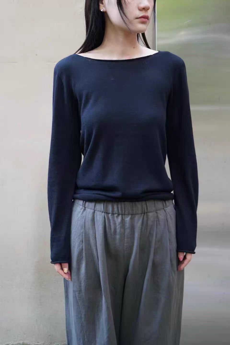 26秋冬 cotton cashmere pullover
