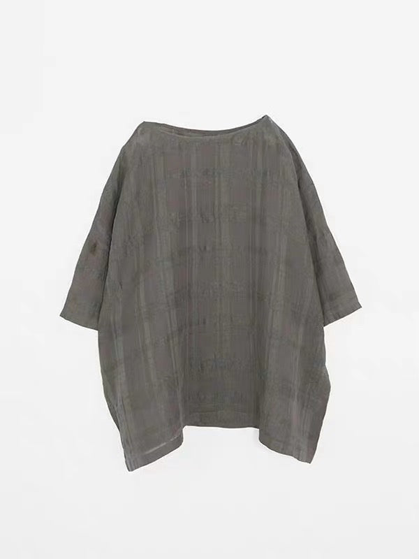 26春夏 linen ramie pullover