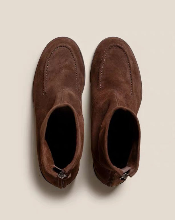 26秋冬 JULIOL BOOT CALF SUEDE HEELED