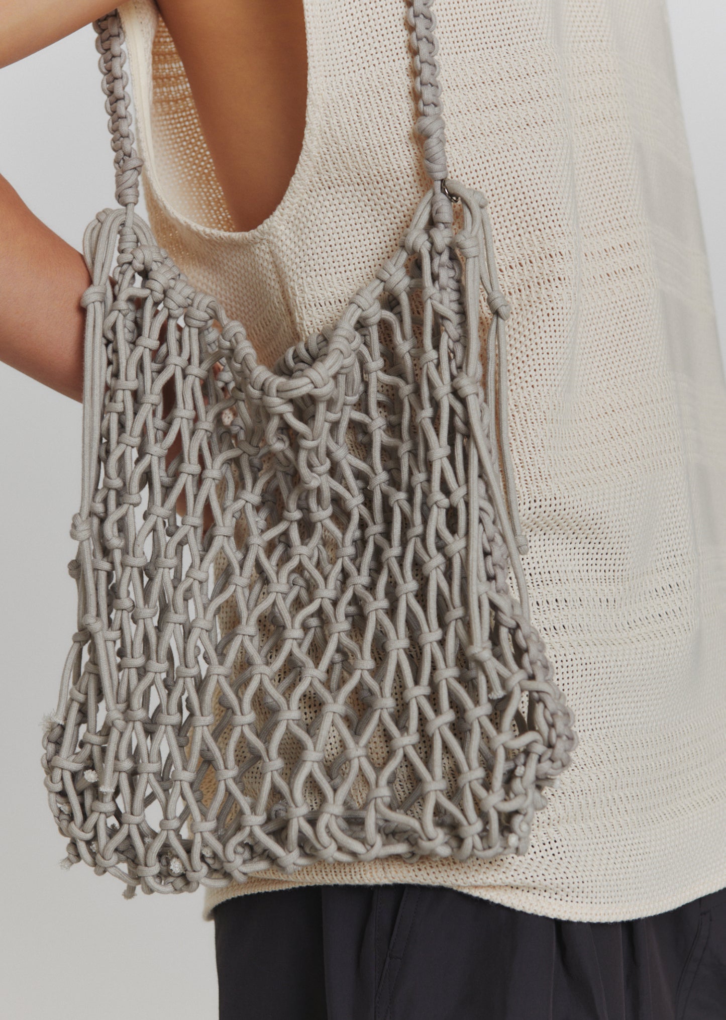 24早春 HAND MADE BIG CROCHET BAG
